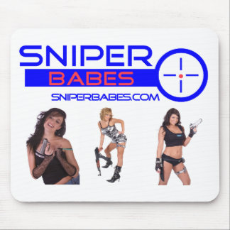 SniperBabes.com flickor med vapenmusen vadderar Musmatta