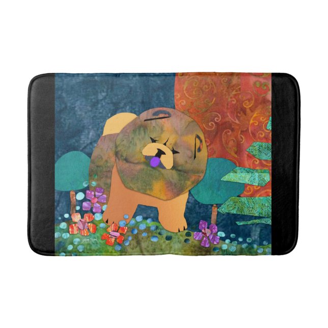 SNIPPETSChowlåda eller badmatta Badrumsmatta (Framsidan)