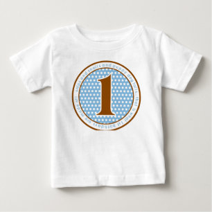 Snips och Snigel Första födelsedag T-skjorta T-shirt