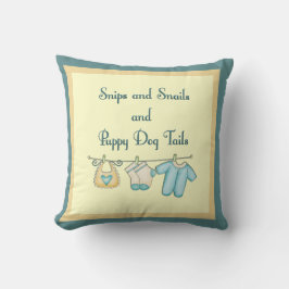 Snips & Snigel och marionett Hund Kudde