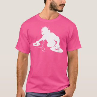 Snirt Dj med Motif Dj Techno House Edm Music T Shirt