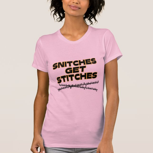 Snitches får syr t shirt (Framsida)