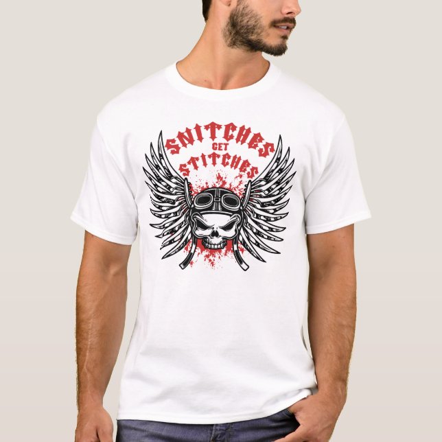 Snitches får syr t-shirt (Framsida)