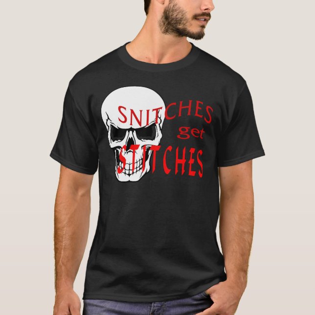 Snitches får syr t shirt (Framsida)