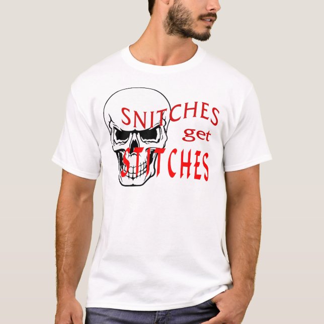 Snitches får syr t shirt (Framsida)