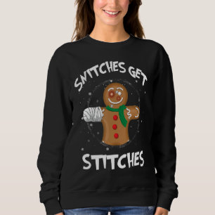 Snitches Get Stitches Cute Gingerworc Family Match T Shirt
