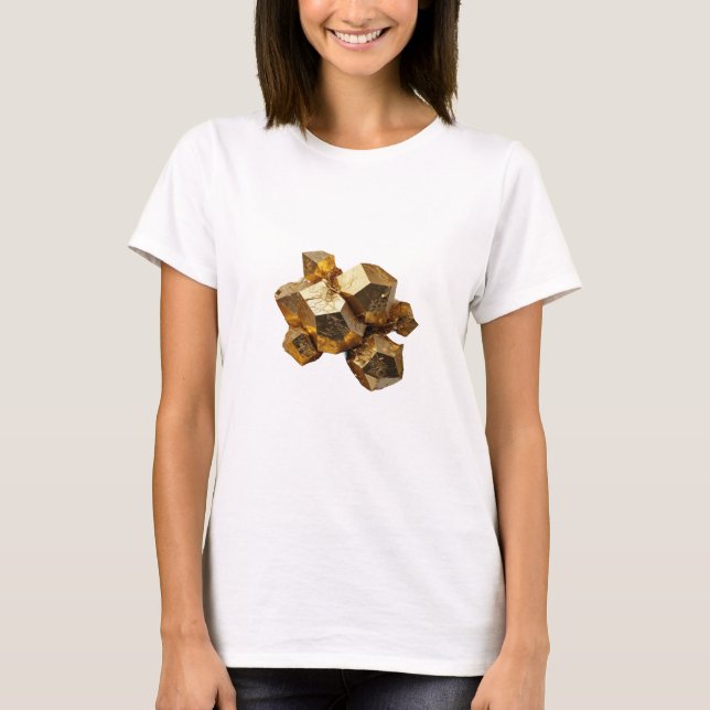 Snitsig Silver ABSTRAKT KONST Design T Shirt (Framsida)