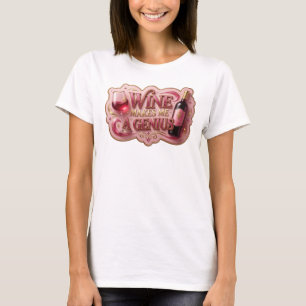 Snittig guld VIN FÖRKLARAR VARFÖR JAG ÄR GENI T-sh T Shirt