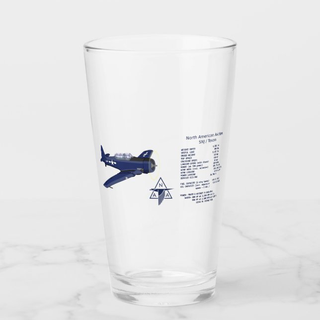 SNJ PINT GLASS GLASKOPP (Framsida)