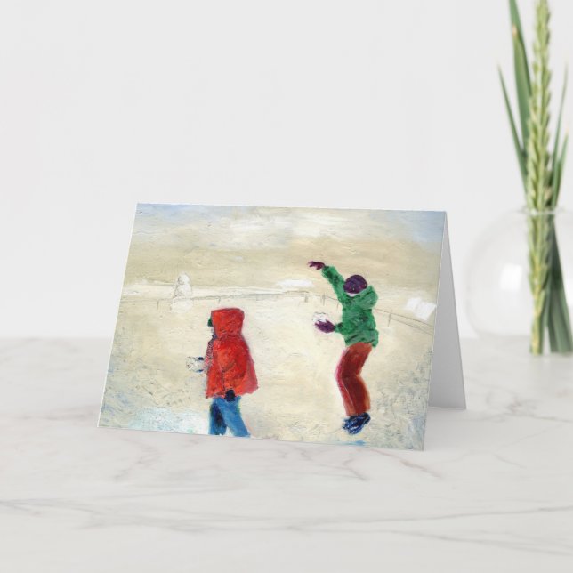 Snö! 2014 helgkort (Framsida)