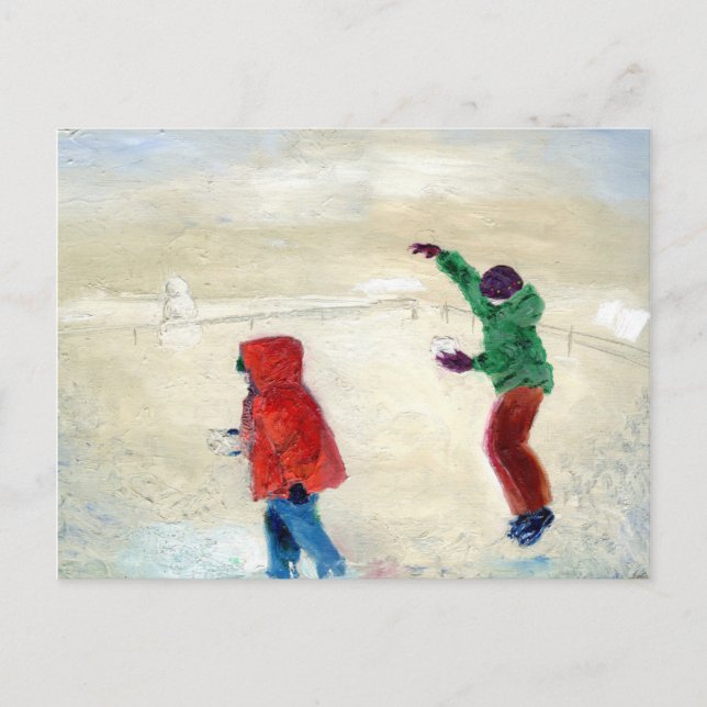 Snö! 2014 vykort (Framsida)