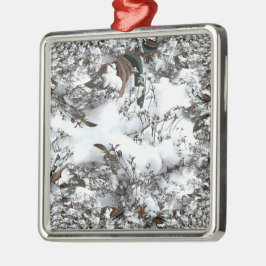 Snö Abstrakt Julgransprydnad Metall