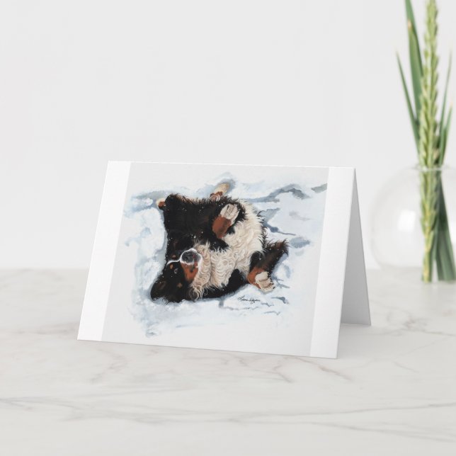 Snö Angel Kort (Framsida)