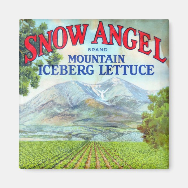 Snö Angel Magnet (Framsidan)