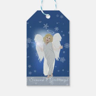 Snö Angel Presentetikett