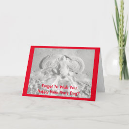 Snö Angel Valentine Kort