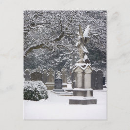 Snö Angel Vykort