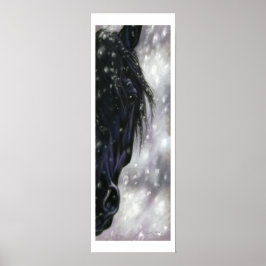 Snö Ansikte - Skriv ut Poster