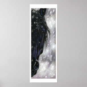Snö Ansikte - Skriv ut Poster