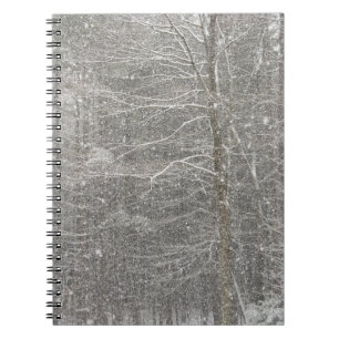 Snö Anteckningsbok