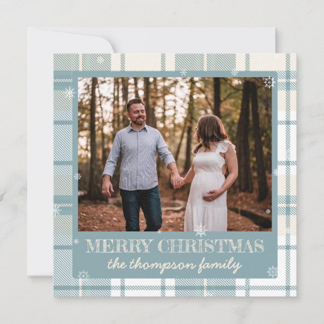 Snö är ett julkort till Glyssningsfamiljen (Framsida)