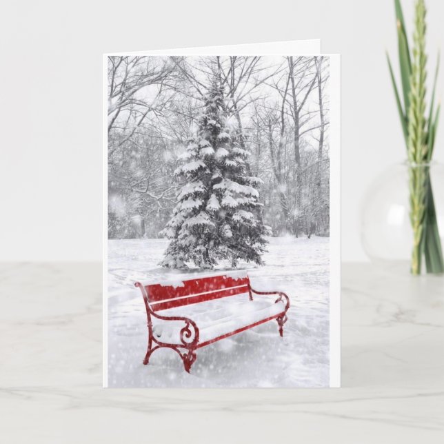 SNÖ ÄR SÅ BEAUTIFULLT HOPP ATT DIN CHRISTMAS ÄR FÖ KORT (Framsida)