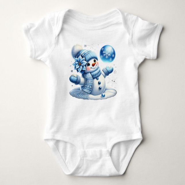 Snö Baby T Shirt (Framsida)