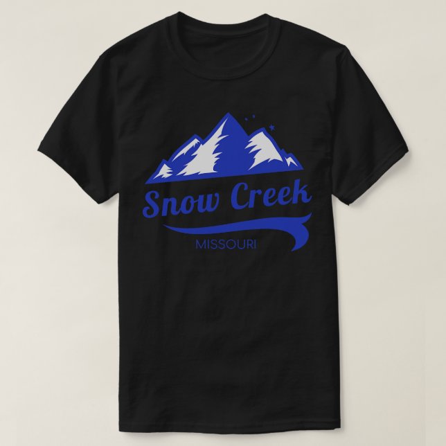 Snö Bäck ski Missouri 1 T Shirt (Design framsida)