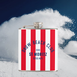 Snö Beach Klubb Red Cabana Rand Winter Party Fickplunta