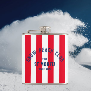 Snö Beach Klubb Red Cabana Rand Winter Party Fickplunta