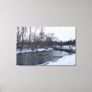 Snö Beauty James River Canvastryck
