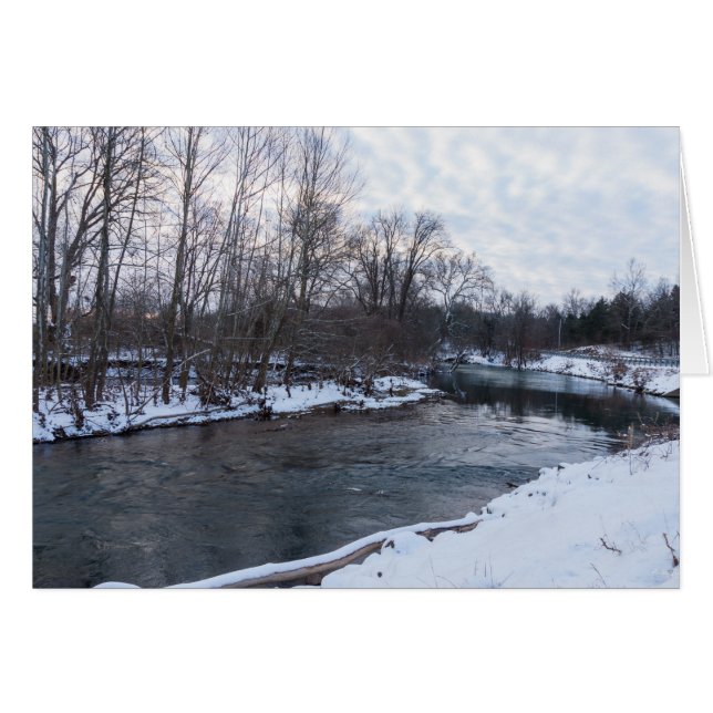 Snö Beauty James River OBS Kort (Framsidan Horizontal)