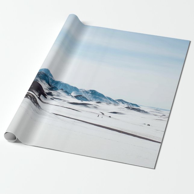 SNÖ-BEHANDLAD MARK UNDER DAGSTIDEN PRESENTPAPPER (Utrullad)