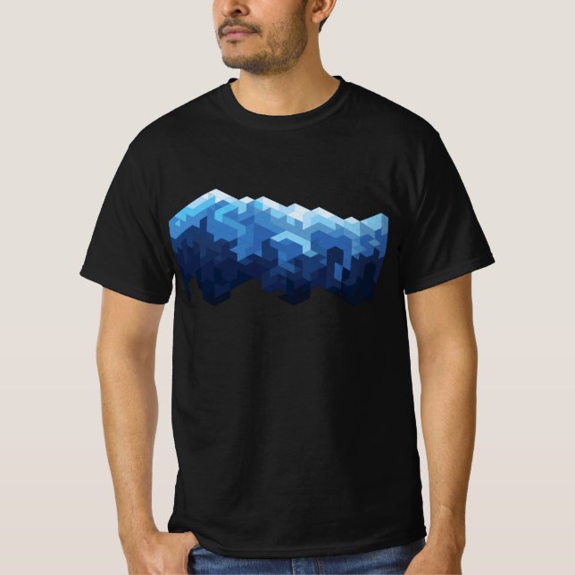 Snö berg T-Shirt (Framsida)