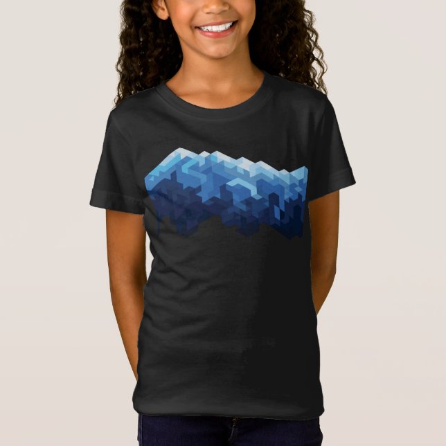 Snö berg T-Shirt (Framsida)