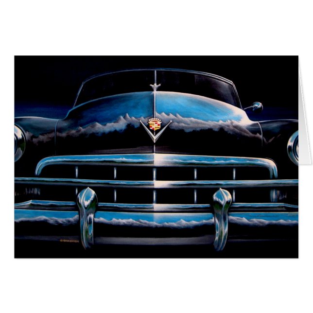 Snö-bindningskort Hälsningskort (Framsidan Horizontal)