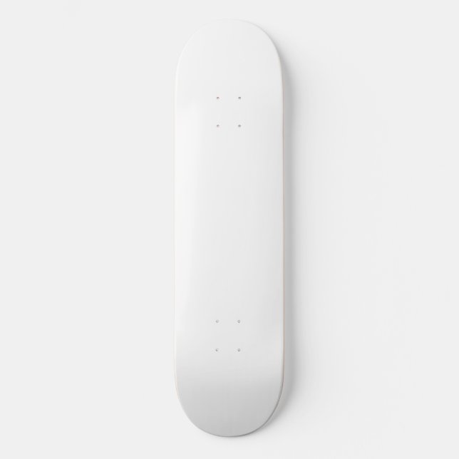 Snö Bird White Metalic Old School Skateboard Bräda 18 Cm (Framsida)