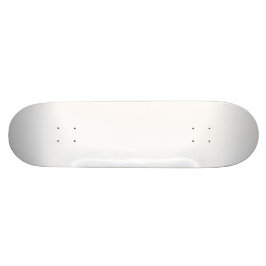 Snö Bird White Metalic Old School Skateboard Bräda 18 Cm