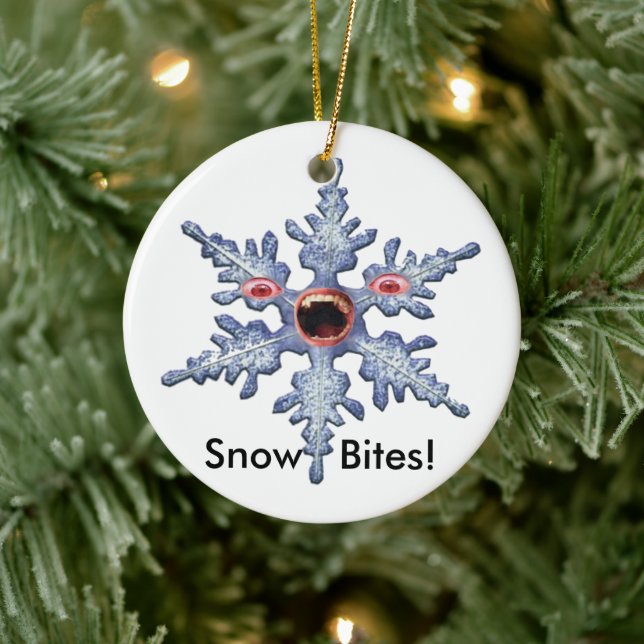Snö Bitas Ornament (Träd)