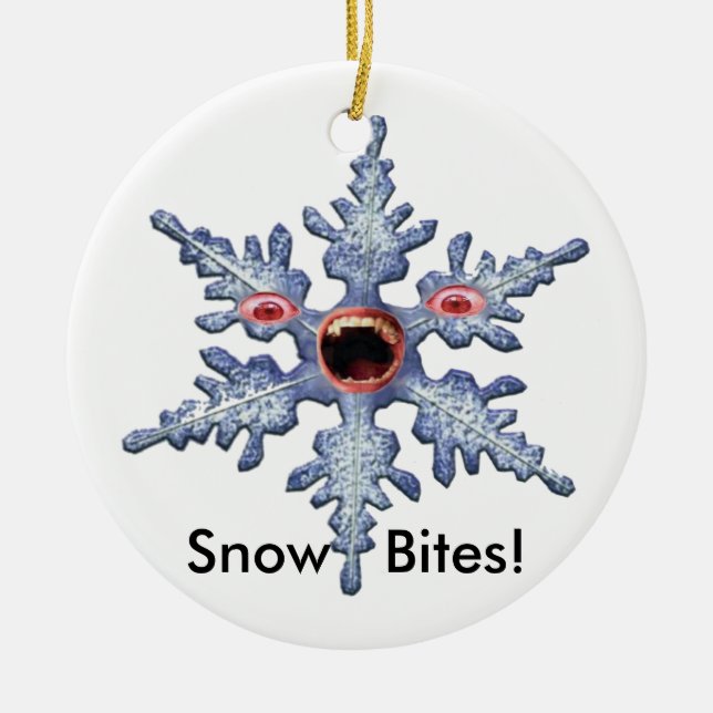 Snö Bitas Ornament (Framsidan)