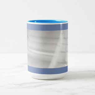 Snö Blanket Blue Två-Tonad Mugg