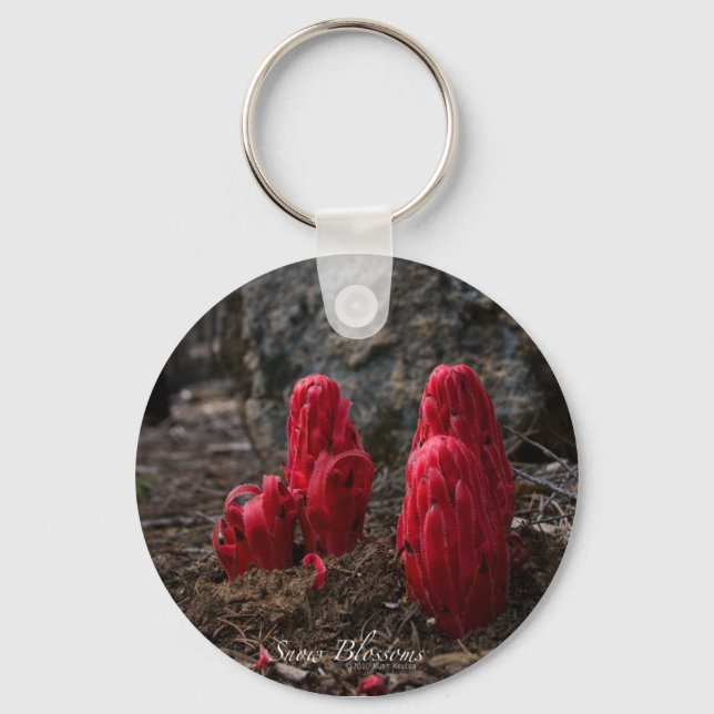 Snö Blommar Nyckelring (Framsida)