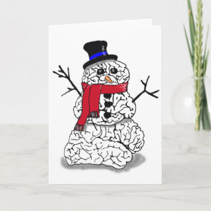 Snö Brain Helgkort