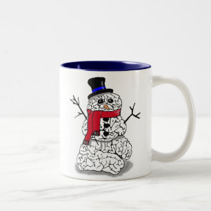 Snö Brain Två-Tonad Mugg