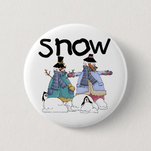Snö Buddies Tshirts och Gifts Knapp