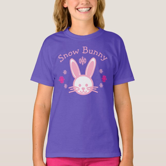 Snö Bunny T Shirt (Framsida)