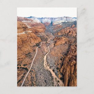 Snö Canyon Drive, Ivins, Förenade Stater Vykort