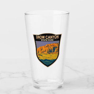 Snö Canyon State Park Utah Vintage Glaskopp