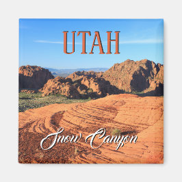 Snö Canyon Utah Magnet