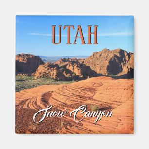 Snö Canyon Utah Magnet